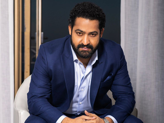 NTR Looking Ever Hansome In Dapper Blue Tux